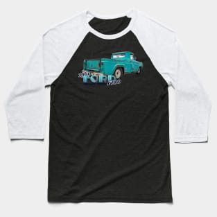 1960 Ford F100 Pickup Truck Baseball T-Shirt